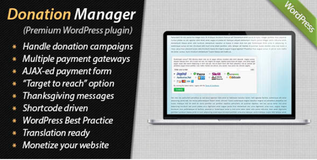 donation-manager 10 Best WordPress Donation Plugins in 2020 WPDev News WordPress Plugins|donation plugin wordpress|wordpress donate plugin|WordPress Donation Plugins 
