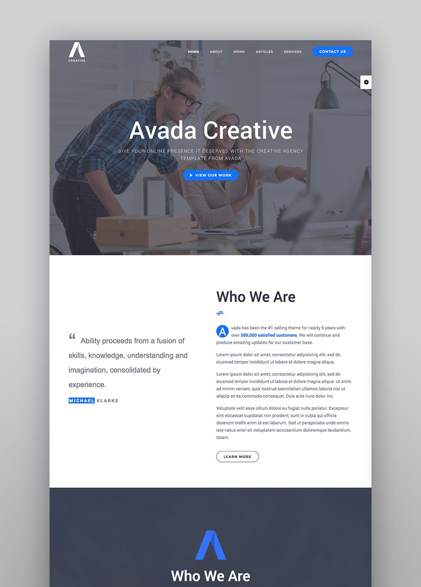 avada wordpress 5.1