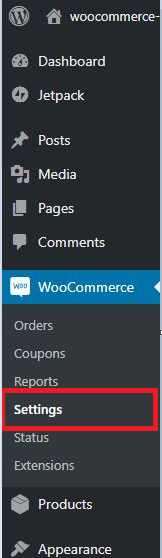 WordPress>Dashboard>setting section