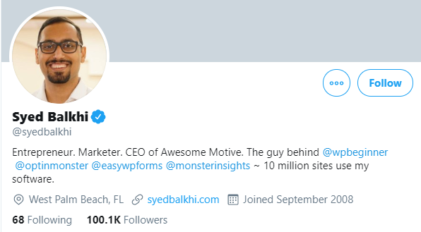 Syed-Balkhi-e1575986933337 WordPress Superheroes To Follow in 2020 [With Exclusive Tips From Some Influencers] WPDev News Interviews|influencers 2020|WordPress|wordpress influencers 
