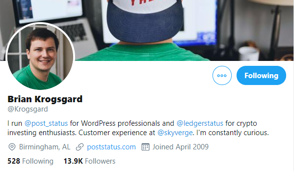 brian-krogsgard WordPress Superheroes To Follow in 2020 [With Exclusive Tips From Some Influencers] WPDev News Interviews|influencers 2020|WordPress|wordpress influencers 