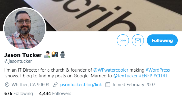 jason-tucker WordPress Superheroes To Follow in 2020 [With Exclusive Tips From Some Influencers] WPDev News Interviews|influencers 2020|WordPress|wordpress influencers 