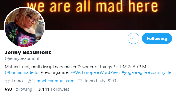 jenny-beaumont-e1575989948296 WordPress Superheroes To Follow in 2020 [With Exclusive Tips From Some Influencers] WPDev News Interviews|influencers 2020|WordPress|wordpress influencers 