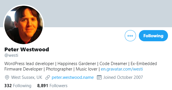 peter-westwood-e1575988990789 WordPress Superheroes To Follow in 2020 [With Exclusive Tips From Some Influencers] WPDev News Interviews|influencers 2020|WordPress|wordpress influencers 